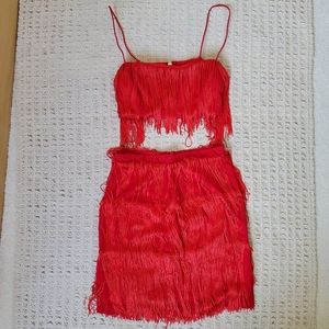 2 Piece Fringe Set